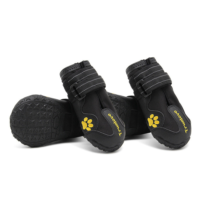 Zapatos grandes para perros, antideslizantes, resistentes al desgaste, zapatos para mascotas