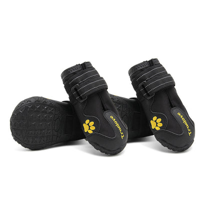 Zapatos grandes para perros, antideslizantes, resistentes al desgaste, zapatos para mascotas