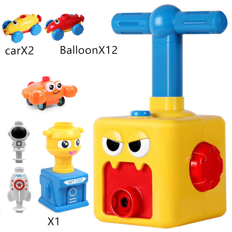Jouet de tour de lancement de ballon à propulsion par inertie, expérience scientifique, jouet éducatif pour enfants, cadeau