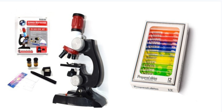 Microscope d'éducation et de sciences biologiques pour enfants