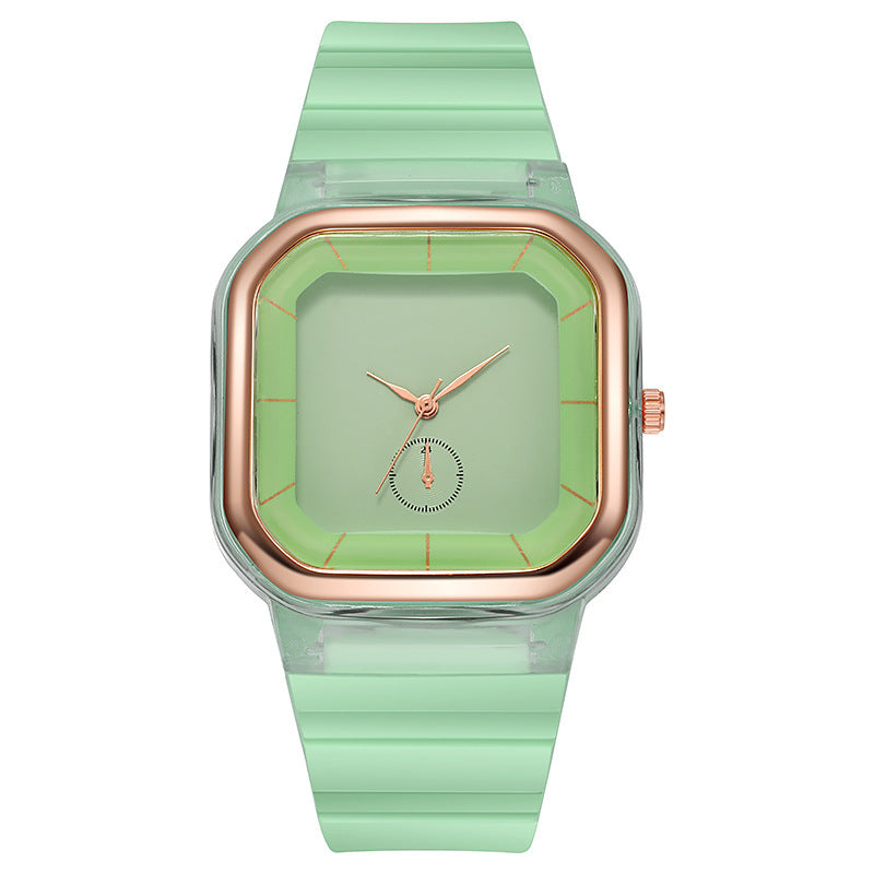 Reloj Neutro para Mujer con Correa de Acero, Moda Sencilla, Cuarzo