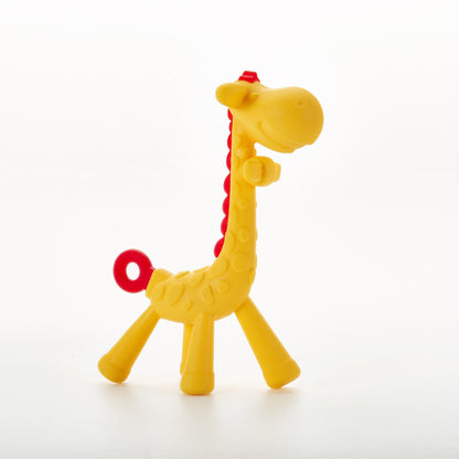 Jouet girafe pour bébé, anneau de dentition, bâton molaire
