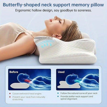 Almohada viscoelástica de espuma con memoria refrescante