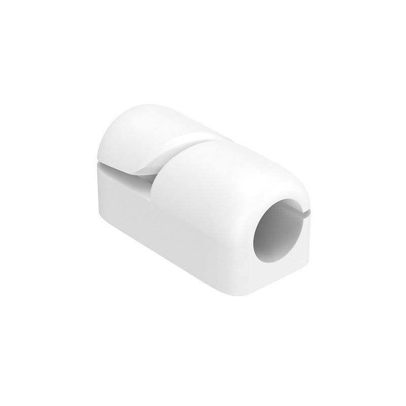 Sujetacables Organizador de Cables de Silicona Procesador USB Enrollador de Escritorio Clip de Gestión Ordenada Protector de Cables Enrollador