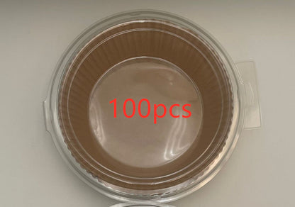 Freidora de aire, papel desechable para alimentos, forro de papel, freidora, cocinas, a prueba de aceite, plato de barbacoa, vaporizador, accesorios para hornear