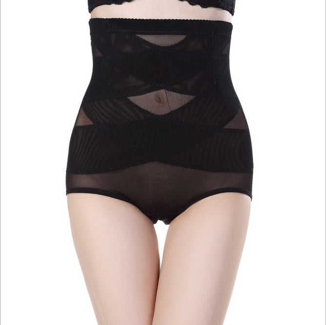 Panties gainantes post-partum taille haute pour femme