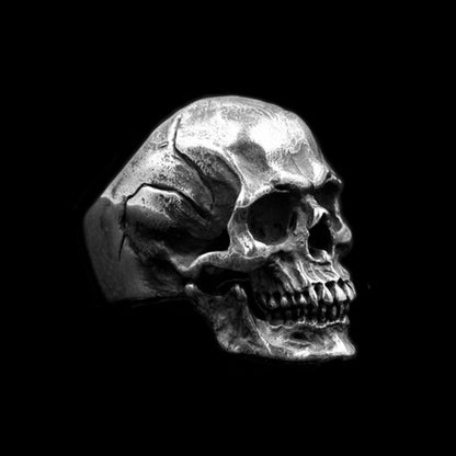 Bague tête de mort fantaisie