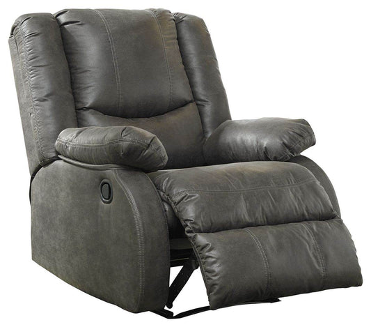 Bladewood - Zero Wall Recliner - Faux Leather - Slate-1