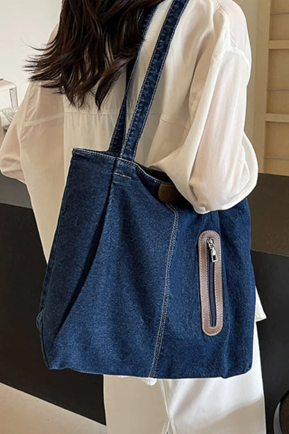 Bolso de mezclilla mediano