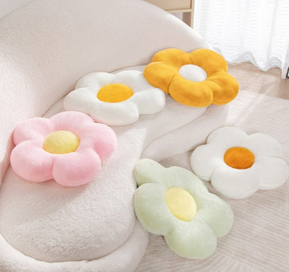 Coussin lombaire double usage Pétale de Tournesol