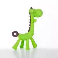 Jouet girafe pour bébé, anneau de dentition, bâton molaire