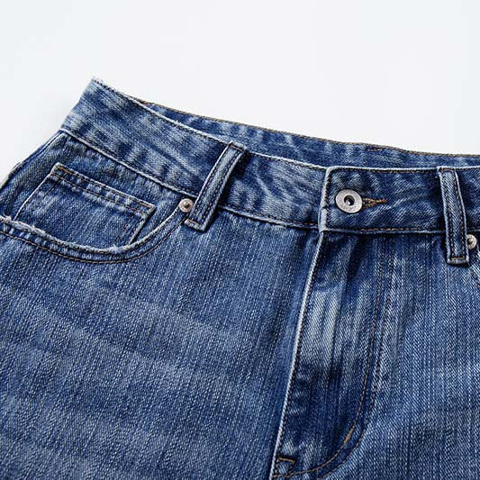 Vintage-Inspired Denim Shorts