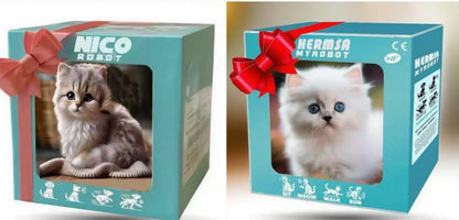 Peluche courte de chiot robot