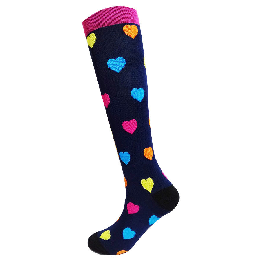Chaussettes de sport de compression extensibles pour femmes