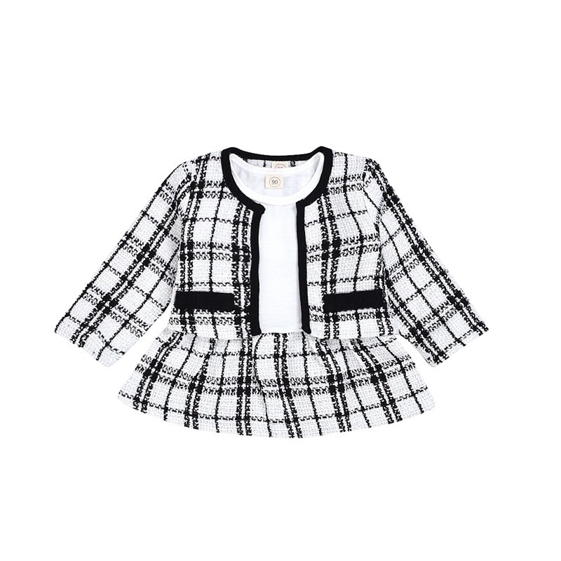 Robes à manches longues Deux pièces pour enfants Bébé petite combinaison de vent d'encens