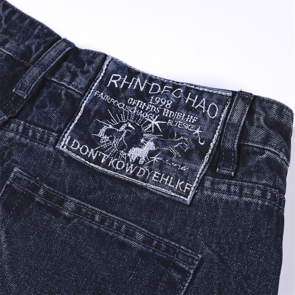 Cowboy shorts loose fit