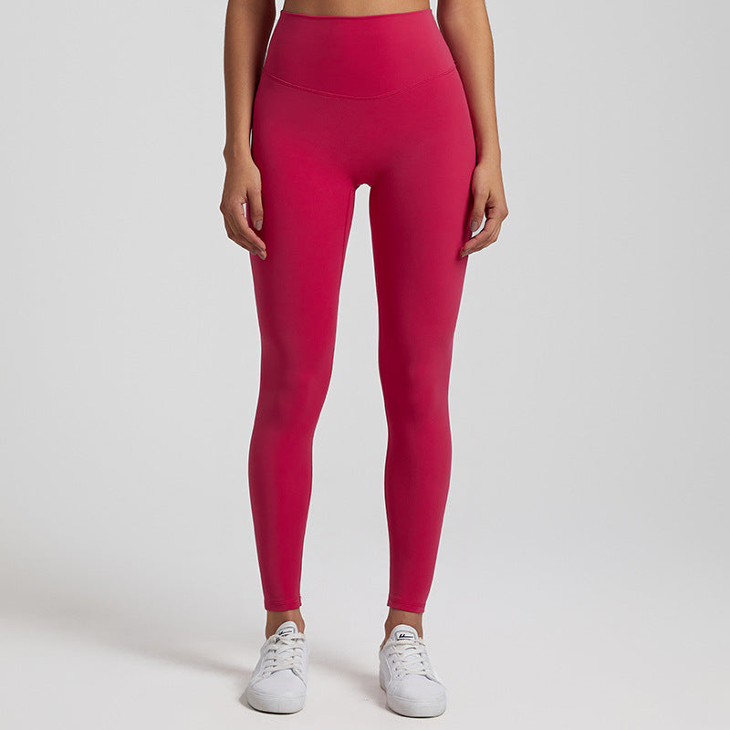 Nouveau Yoga Pantalon de Fitness Course Taille Haute Remonte-Fesses Européen et Américain