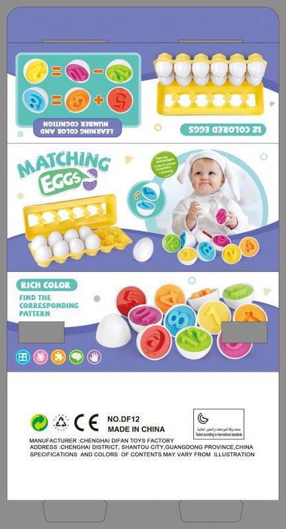 Jouet Éducatif Bébé Apprentissage Smart Egg Jeux Formes Tri Jouets Montessori pour Enfants