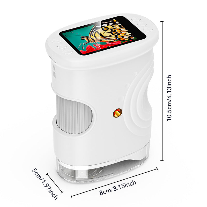 Microscope numérique portable pour enfants pour l'exploration en extérieur
