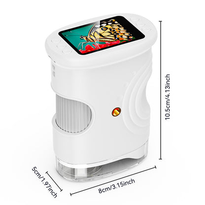 Microscope numérique portable pour enfants pour l'exploration en extérieur