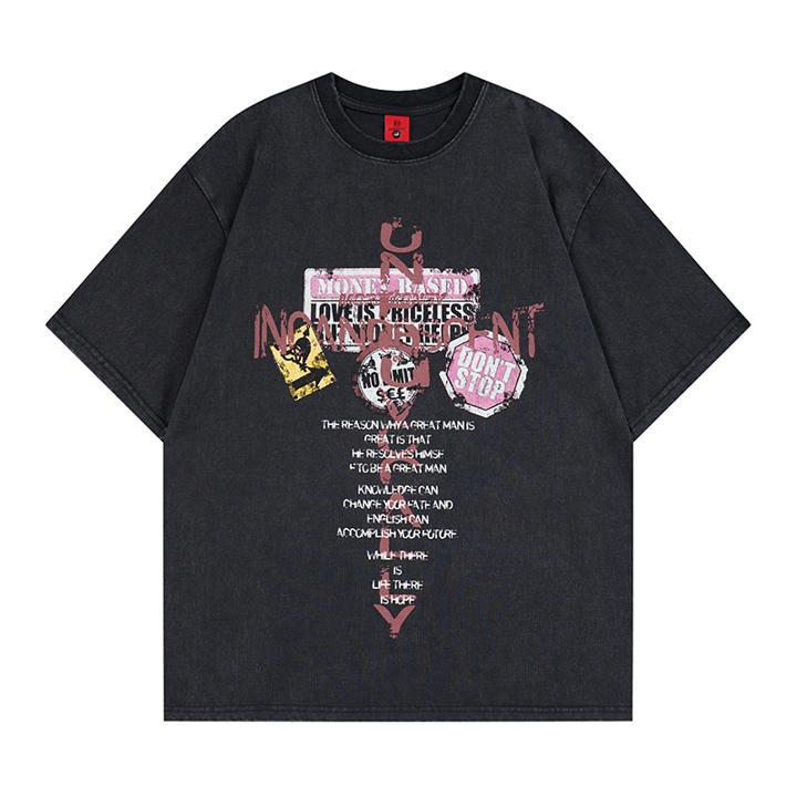 T-shirt demi-manches croisé