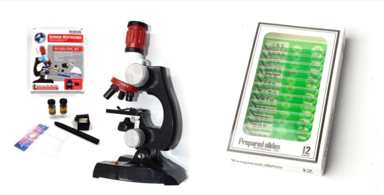 Microscope d'éducation et de sciences biologiques pour enfants