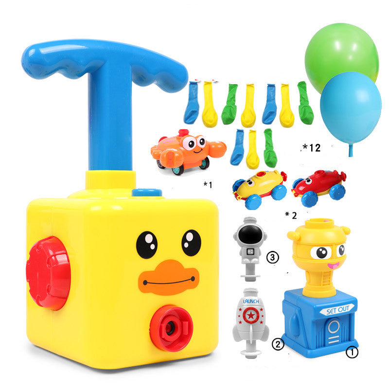 Jouet de tour de lancement de ballon à propulsion par inertie, expérience scientifique, jouet éducatif pour enfants, cadeau