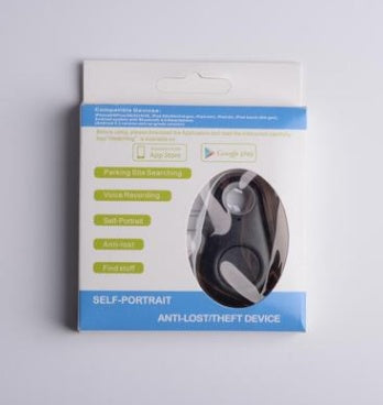Localizador de objetos antipérdida compatible con Bluetooth con forma de gota de agua