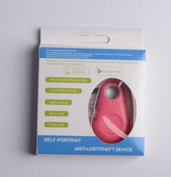Localizador de objetos antipérdida compatible con Bluetooth con forma de gota de agua