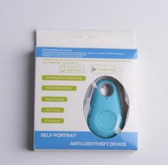 Localizador de objetos antipérdida compatible con Bluetooth con forma de gota de agua