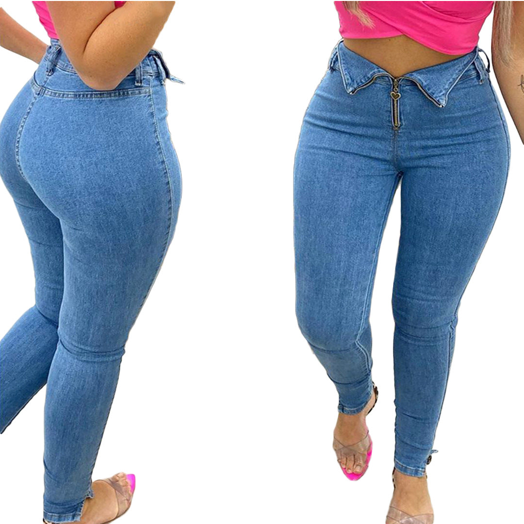 Jeans décontracté à la mode avec un jean