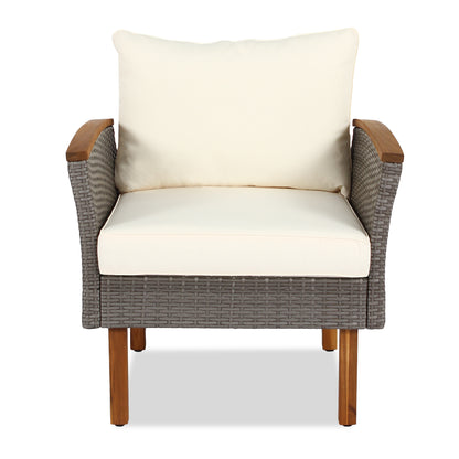 9-piece Patio rattan furniture set