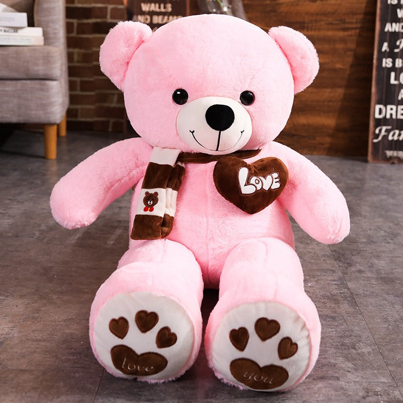 Ours en peluche Poupée de chiffon Fille Mignonne Grande Peluche Ours