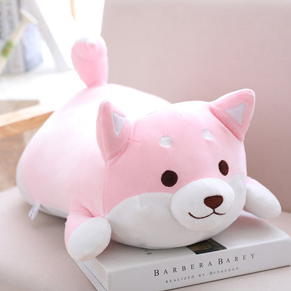 36cm 55cm Lindo Shiba Inu Gordo Perro Peluche Juguete Suave Kawaii Animal Dibujos Animados Almohada Precioso Regalo Para Niños Bebés Regalos