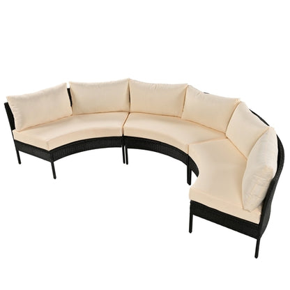 Outdoor Lounge Set - 3 pcs. (Rattan-Waterproof)