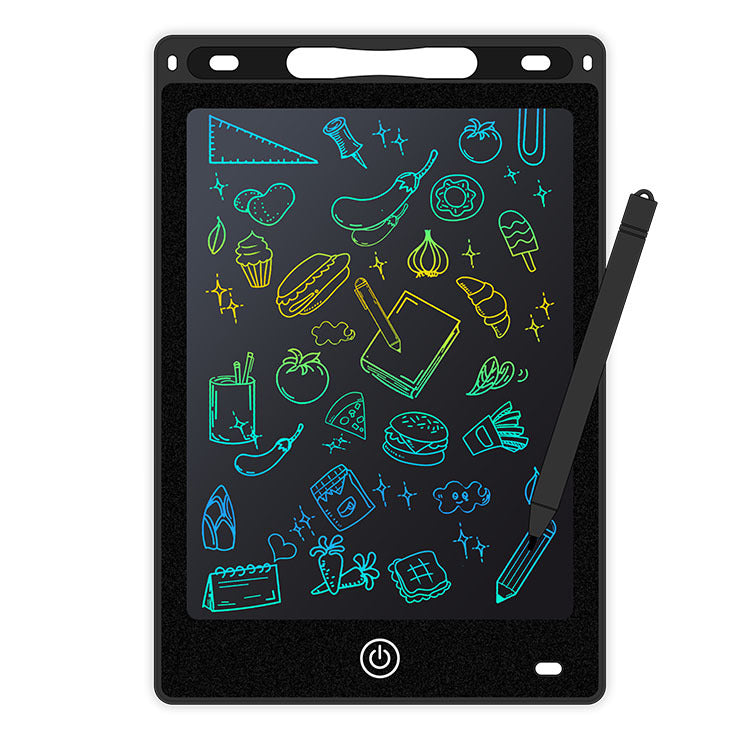 Tablette d'écriture et de dessin LCD couleur pour enfants 12 pouces
