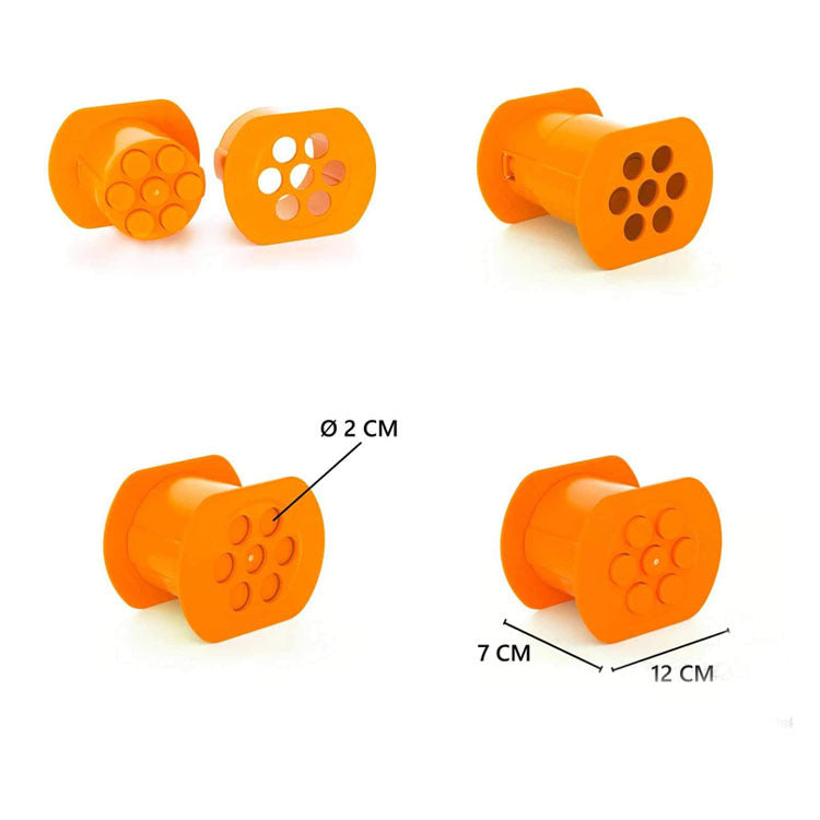 Fabricante de perritos calientes, exprimidor de tiras de carne, plástico, para hacer salchichas, pasta, albóndigas, prototipado rápido, herramienta de bricolaje, utensilios de cocina
