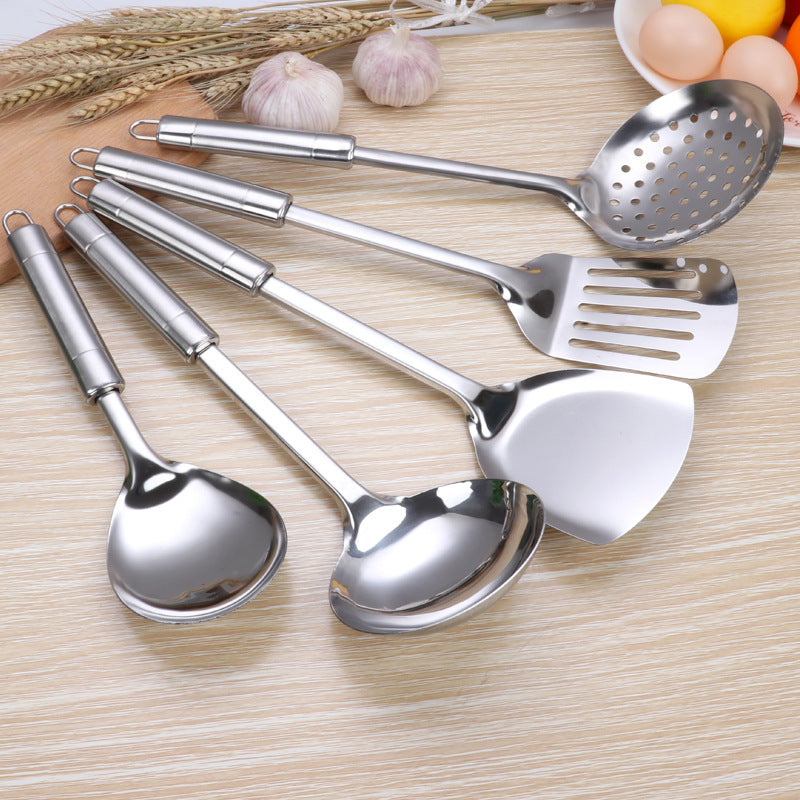 Spatule ménagère non magnétique Cuillère à louche Cuillère à soupe Égouttoir à friture Pelle de cuisine