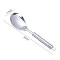 Spatule ménagère non magnétique Cuillère à louche Cuillère à soupe Égouttoir à friture Pelle de cuisine
