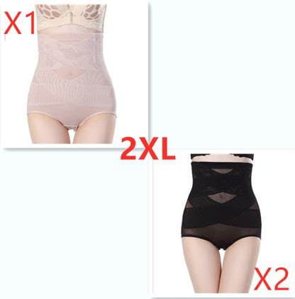 Panties gainantes post-partum taille haute pour femme
