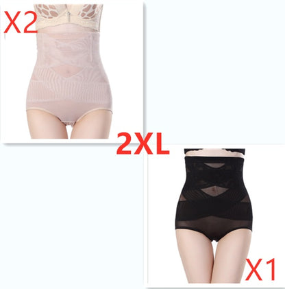 Panties gainantes post-partum taille haute pour femme