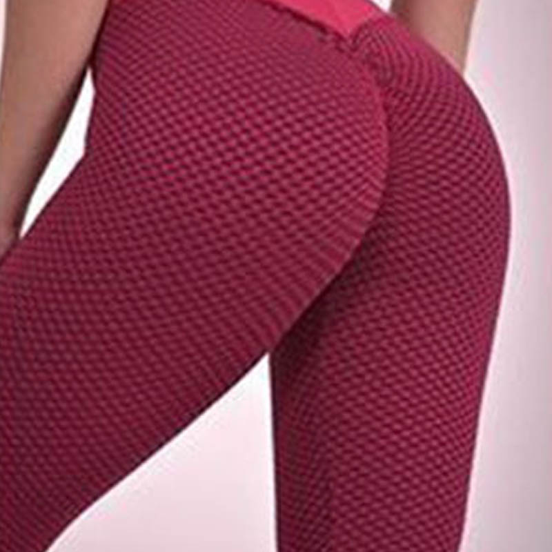 Pantalon de yoga de sport taille haute liftant les hanches pour femmes