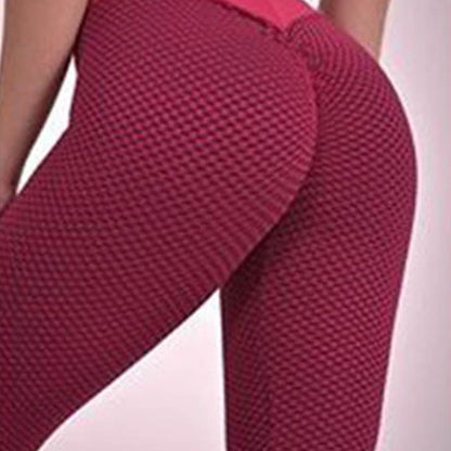Pantalon de yoga de sport taille haute liftant les hanches pour femmes