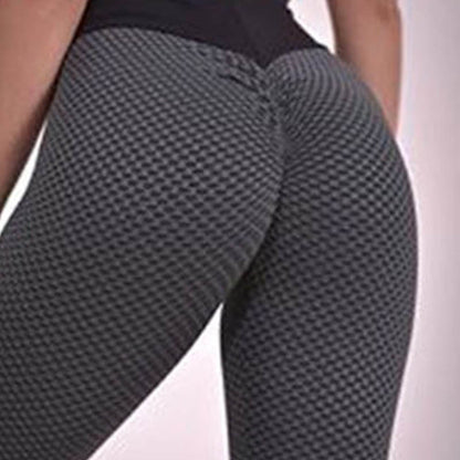 Pantalon de yoga de sport taille haute liftant les hanches pour femmes