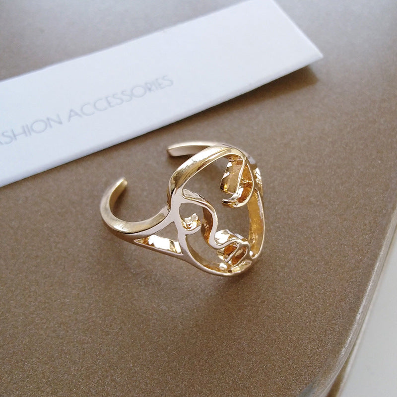 Bague Tendance Réparation Doigt Style Hip-Hop Bague Personnalisée