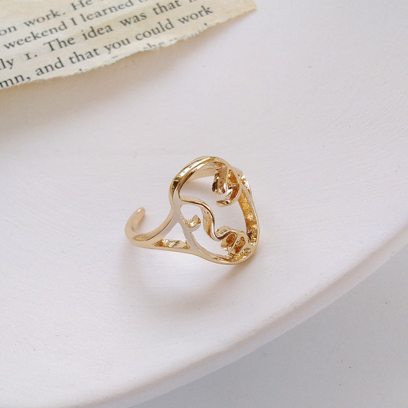 Bague Tendance Réparation Doigt Style Hip-Hop Bague Personnalisée