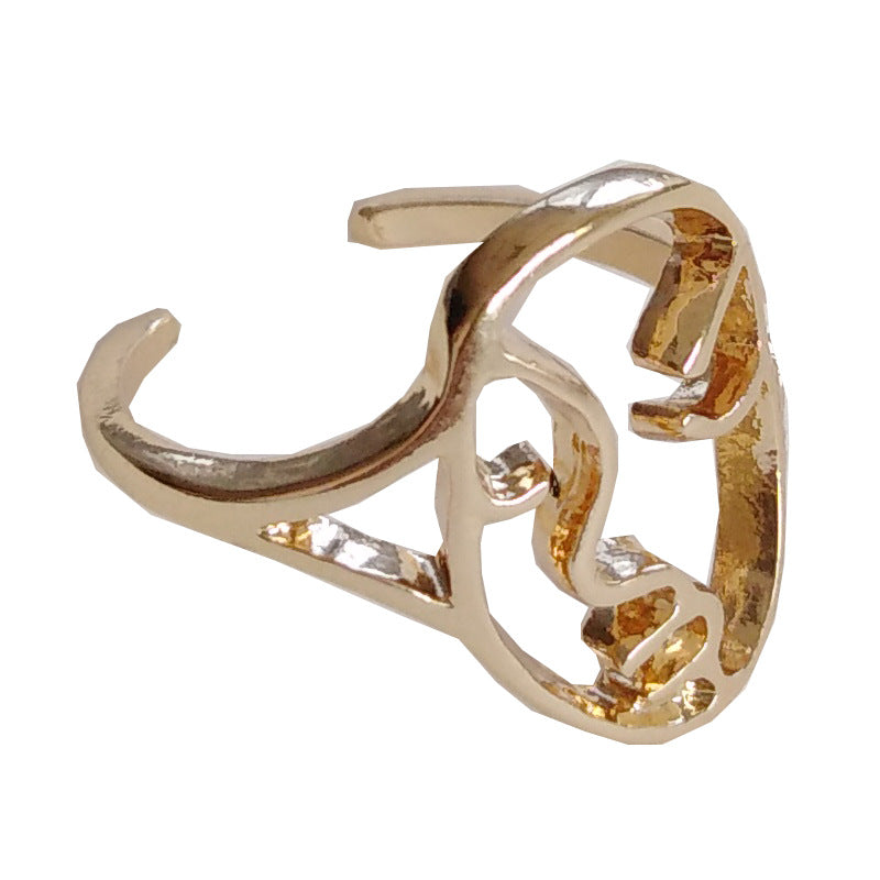 Bague Tendance Réparation Doigt Style Hip-Hop Bague Personnalisée