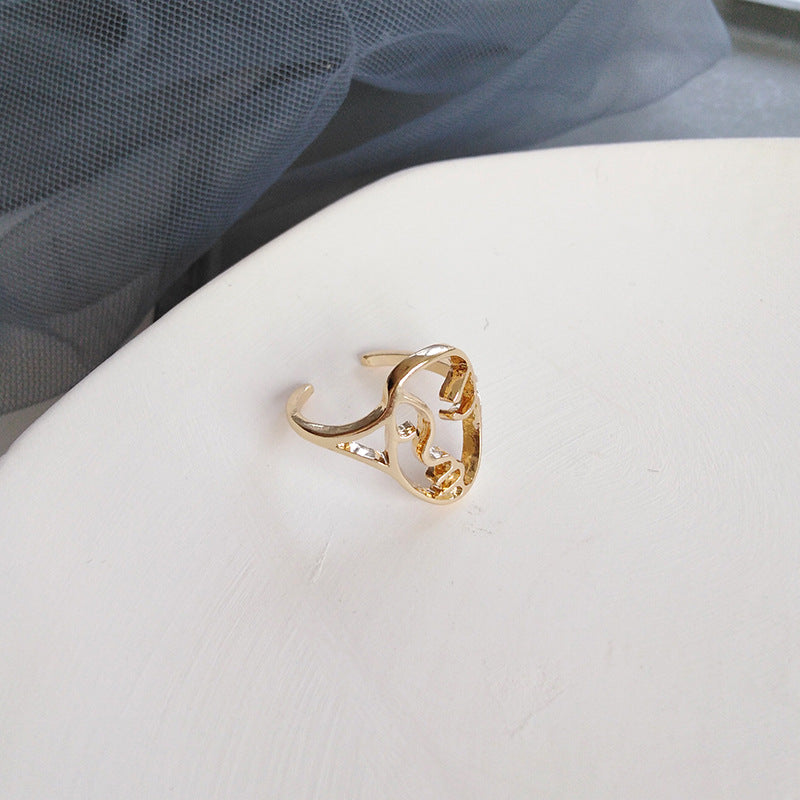 Bague Tendance Réparation Doigt Style Hip-Hop Bague Personnalisée