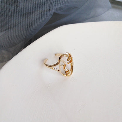 Bague Tendance Réparation Doigt Style Hip-Hop Bague Personnalisée