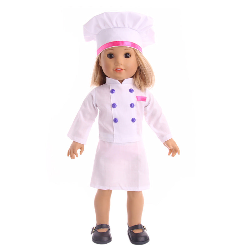 Vêtements de poupée Accessoires American Girl Vêtements de chef